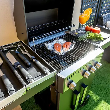別荘 Townhouse Eden - Sea View Terrace, Pools And Bbq *
