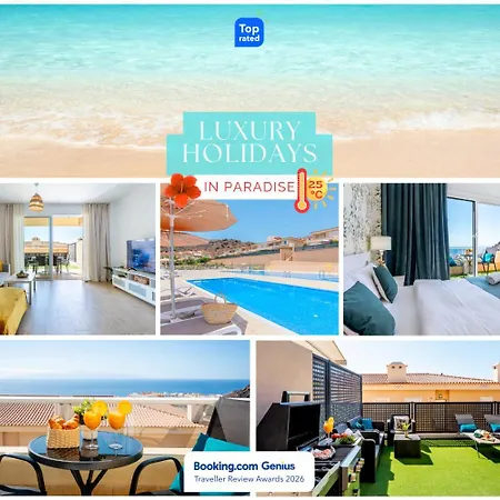 Townhouse Eden - Sea View Terrace, Pools And Bbq Puerto de Santiago (Tenerife)